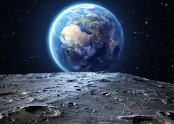 Lua e Planeta Terra - Créditos: depositphotos.com / rfphoto