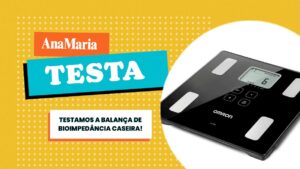 Testamos a balança de bioimpedância caseira!