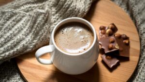 chocolate quente cremoso