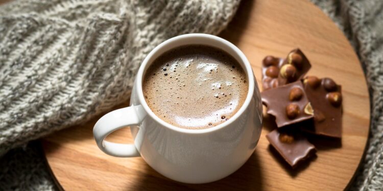 chocolate quente cremoso