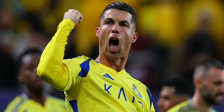 Cristiano Ronaldo é 11 anos mais jovem em idade metabólica. Imagem: divulgação