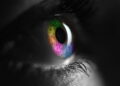 Ilustração de íris colorida - Créditos: depositphotos.com / VadimVasenin