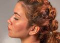 penteados cabelo cacheado academia