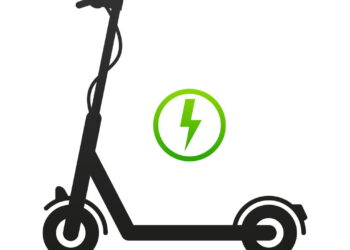 Ilustração de Scooter e Bike elétrica - Créditos: depositphotos.com / sgraphic