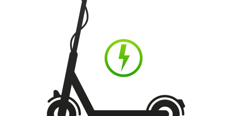 Ilustração de Scooter e Bike elétrica - Créditos: depositphotos.com / sgraphic