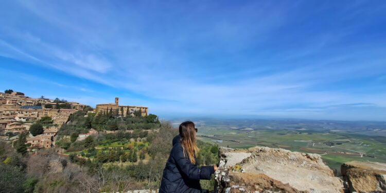 Toscana é famosa pelas paisagens e pelo vinho Brunello de Montalcino - Crédito: Paty Moraes Nobre/Arquivo Pessoal
