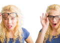 Menina com problema de visão - Créditos: depositphotos.com / grinvalds