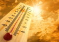 Ilustração de calor extremo - Créditos: depositphotos.com / VladisChern