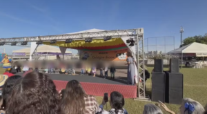 Agressão em festa junina infantil: entenda o que aconteceu. Imagem: Reprodução