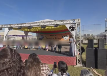 Agressão em festa junina infantil: entenda o que aconteceu. Imagem: Reprodução