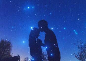 Ilustração de astros e amor - Créditos: depositphotos.com / milangucci