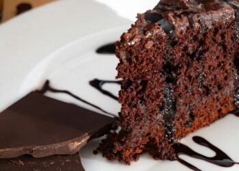 bolo de chocolate quente