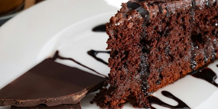 bolo de chocolate quente