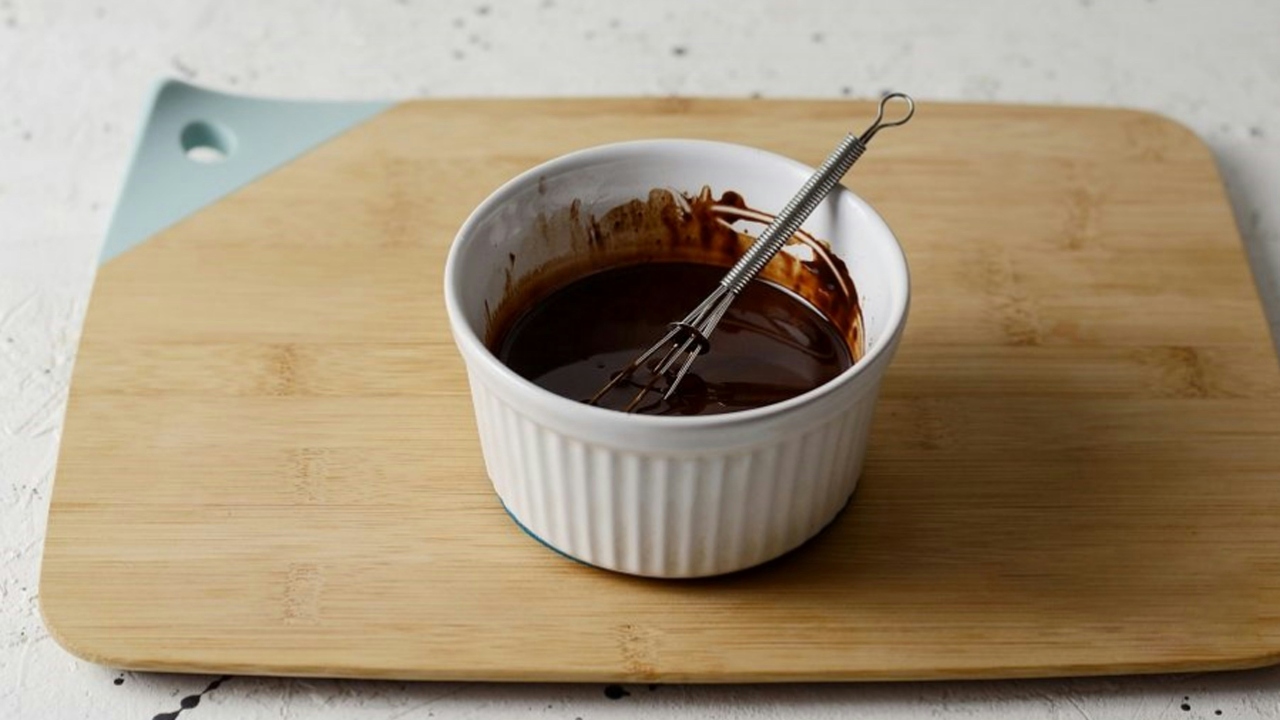bolo de chocolate quente