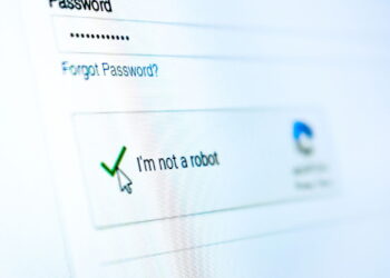 Ilustração de captcha - Créditos: depositphotos.com / hereamihaicosmin@hotmail.com