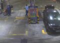 Carro explode em posto no Rio de Janeiro