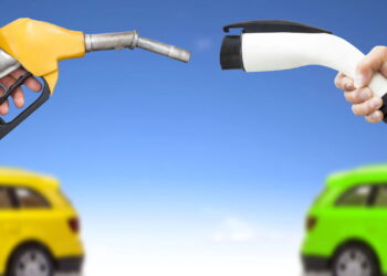 Ilustração de carro hibrido - Créditos: depositphotos.com / tomwang