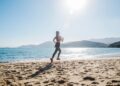 Corrida na areia