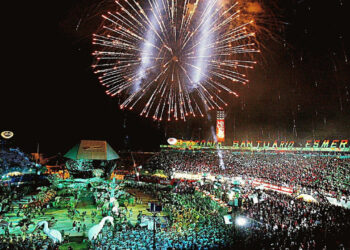Festival de Parintins - Créditos: https://commons.wikimedia.org/wiki/File:Festival_Folclórico_de_Parintins.jpg