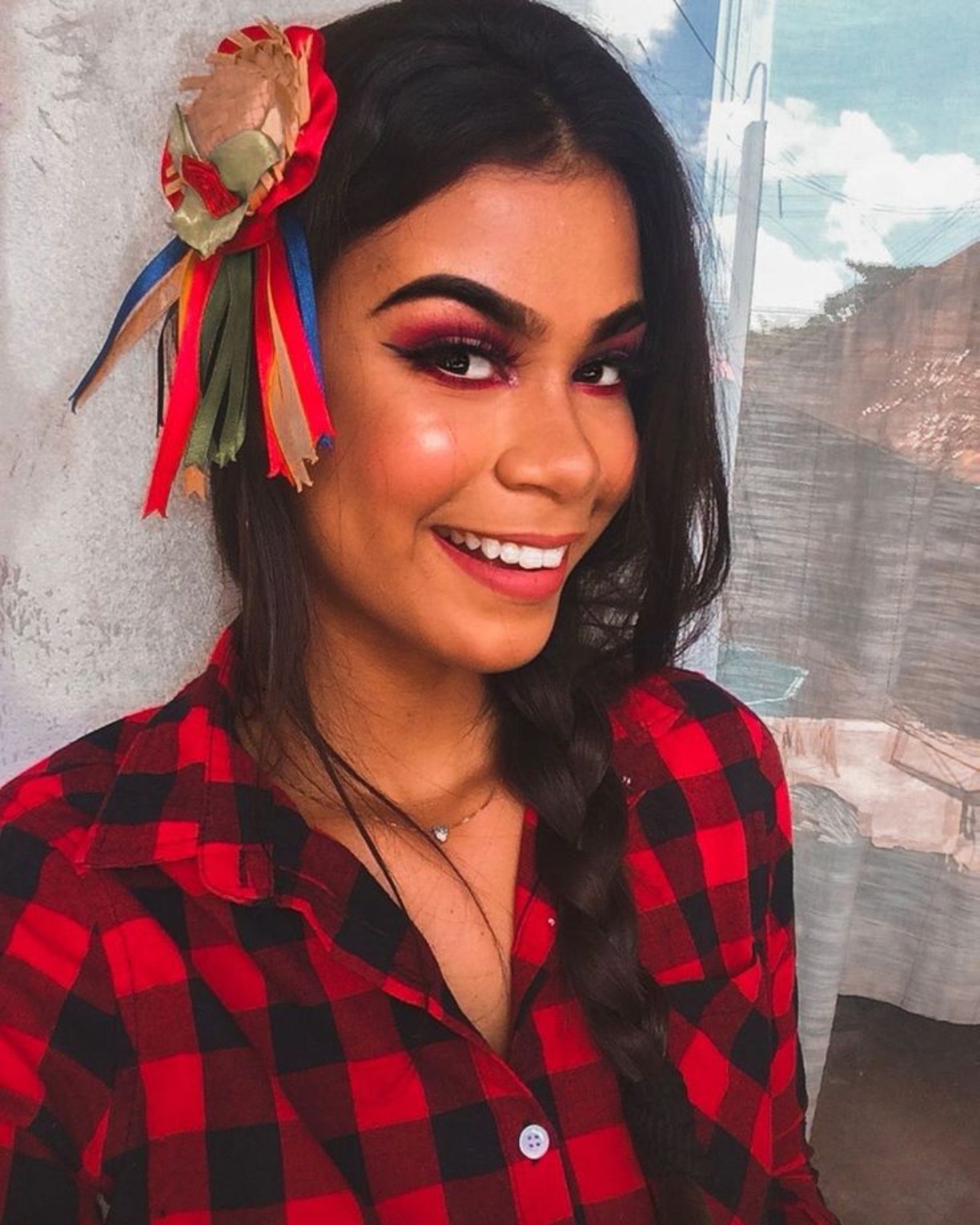 maquiagem de festa junina