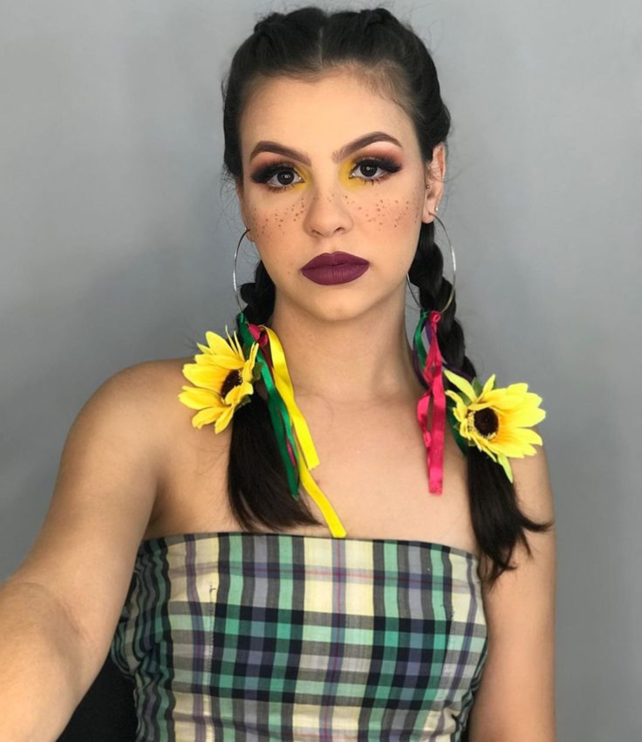 maquiagem de festa junina