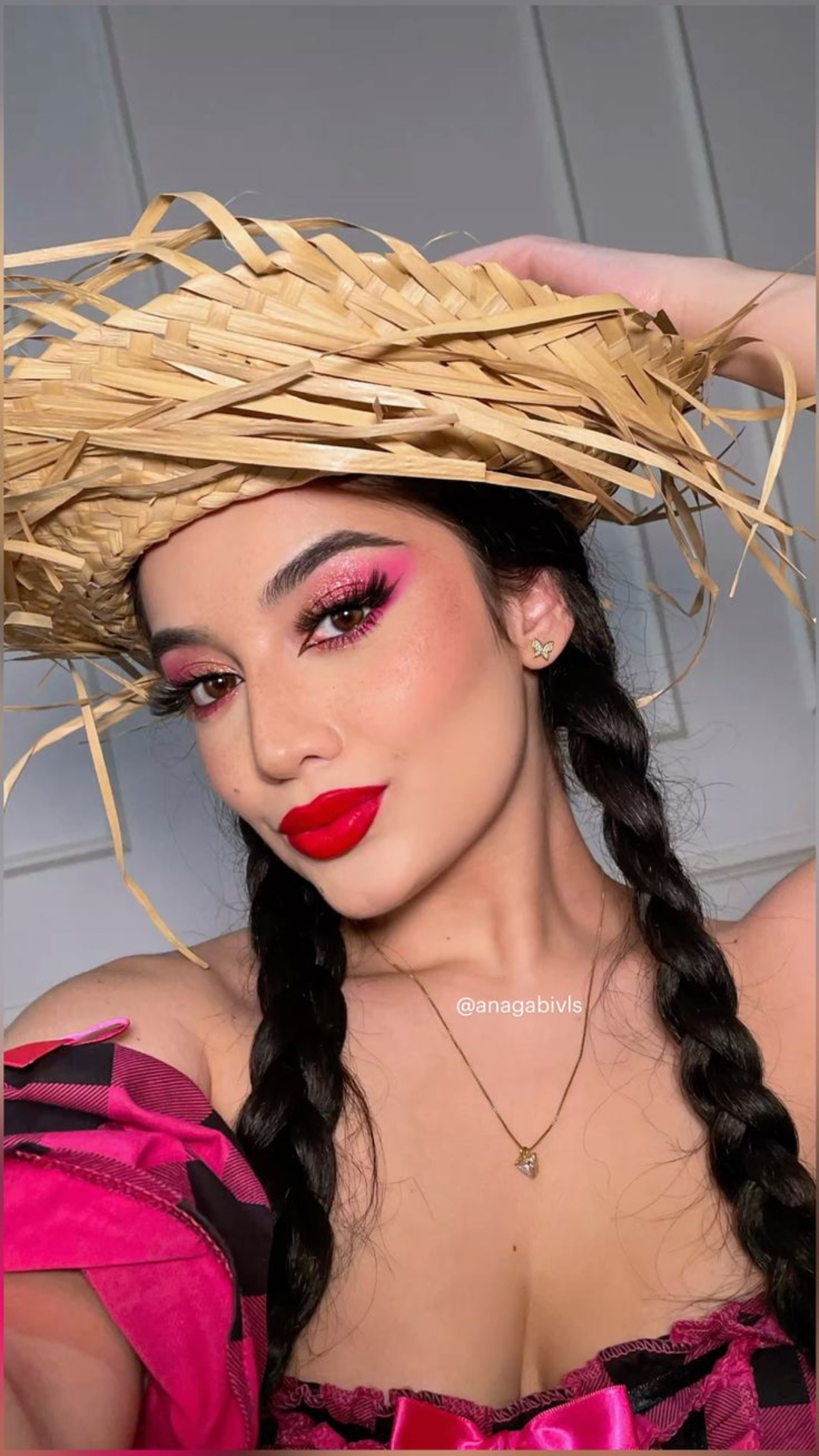 maquiagem de festa junina