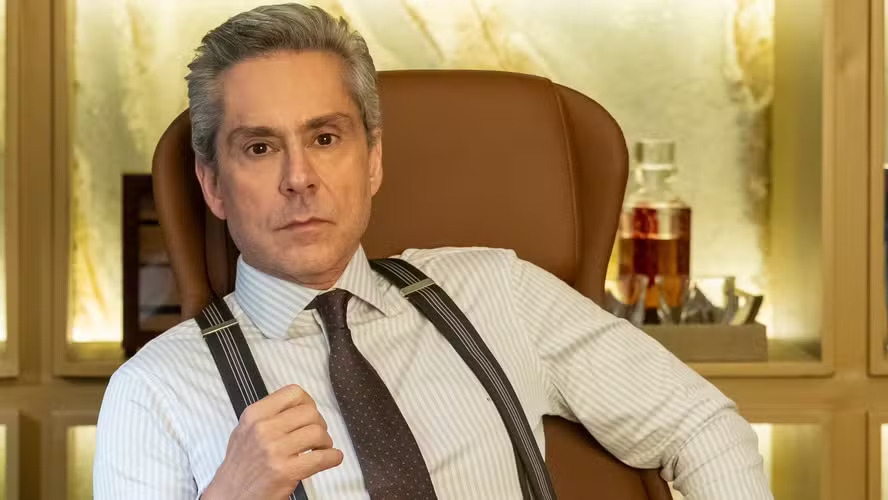 Marco Aurélio, de Vale Tudo: autoritário e manipulador. Imagem: Divulgação/ TV Globo