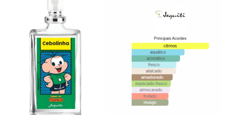 perfume do Cebolinha