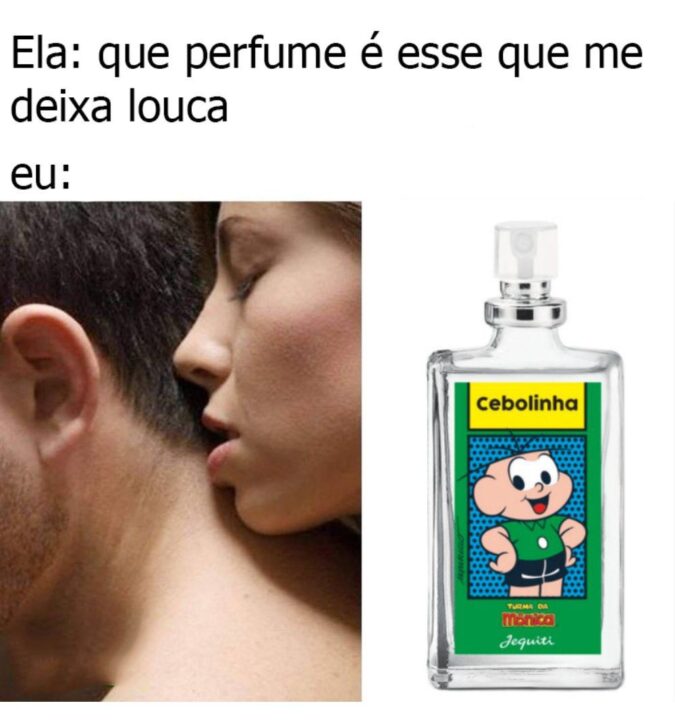 perfume do Cebolinha