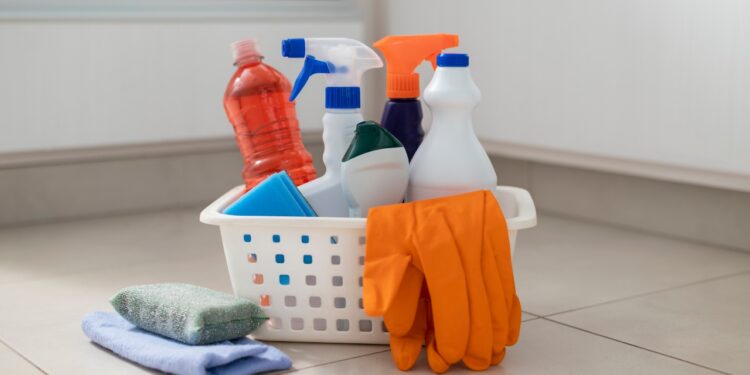 produtos de limpeza