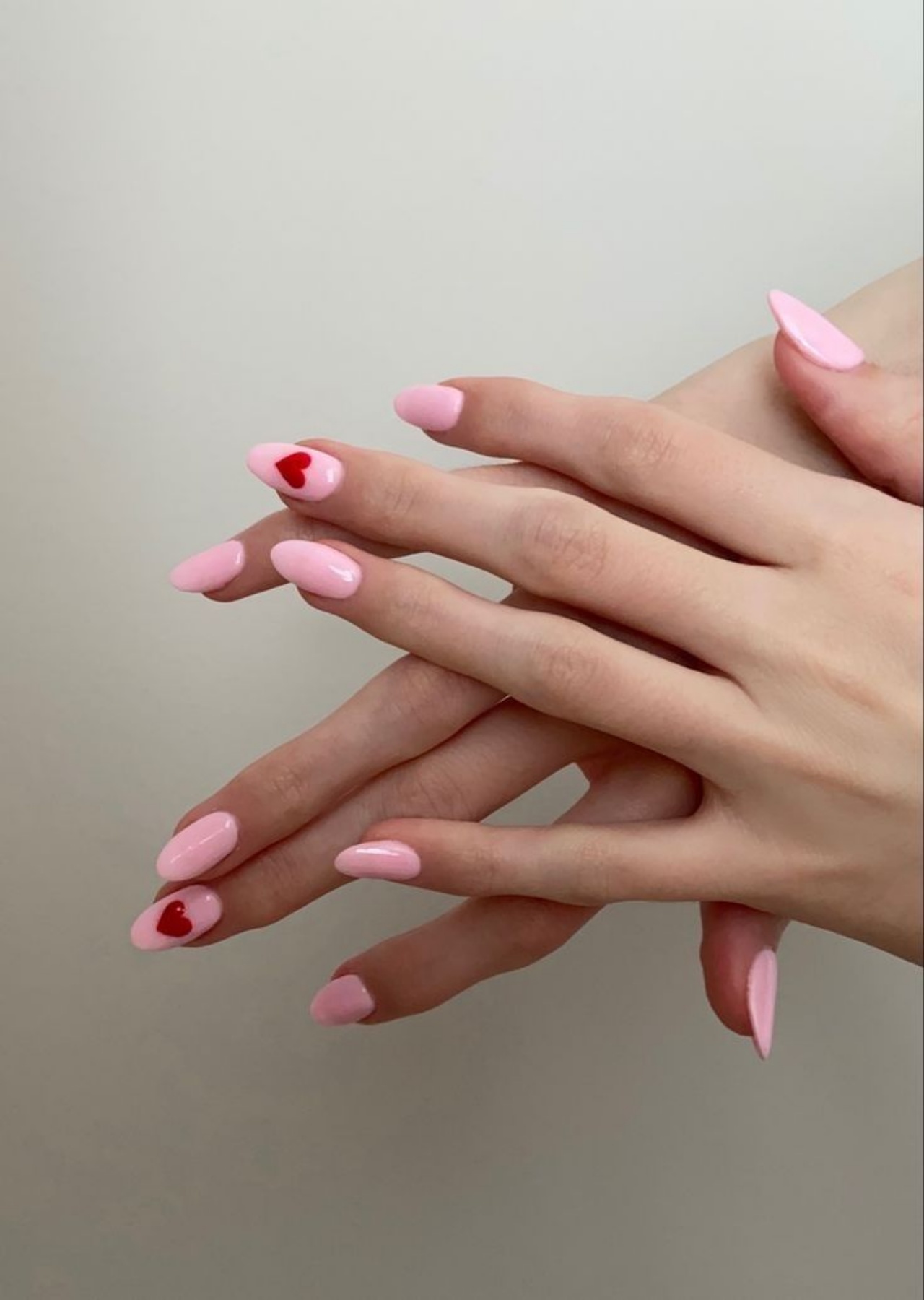 unhas para o dia dos namorados