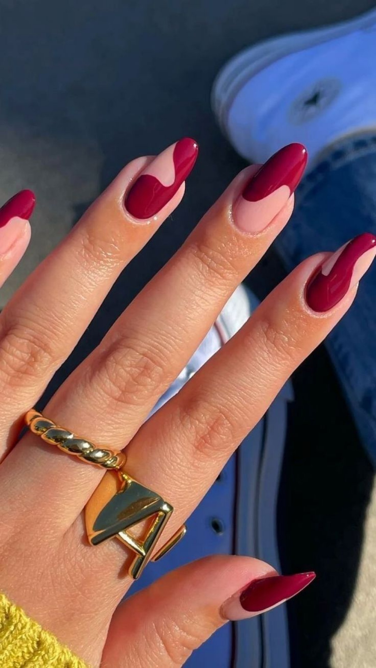 unhas para o dia dos namorados
