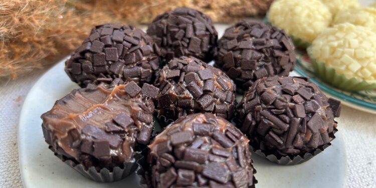 O brigadeiro perfeito existe. Foto: chef Brenda Bourdon