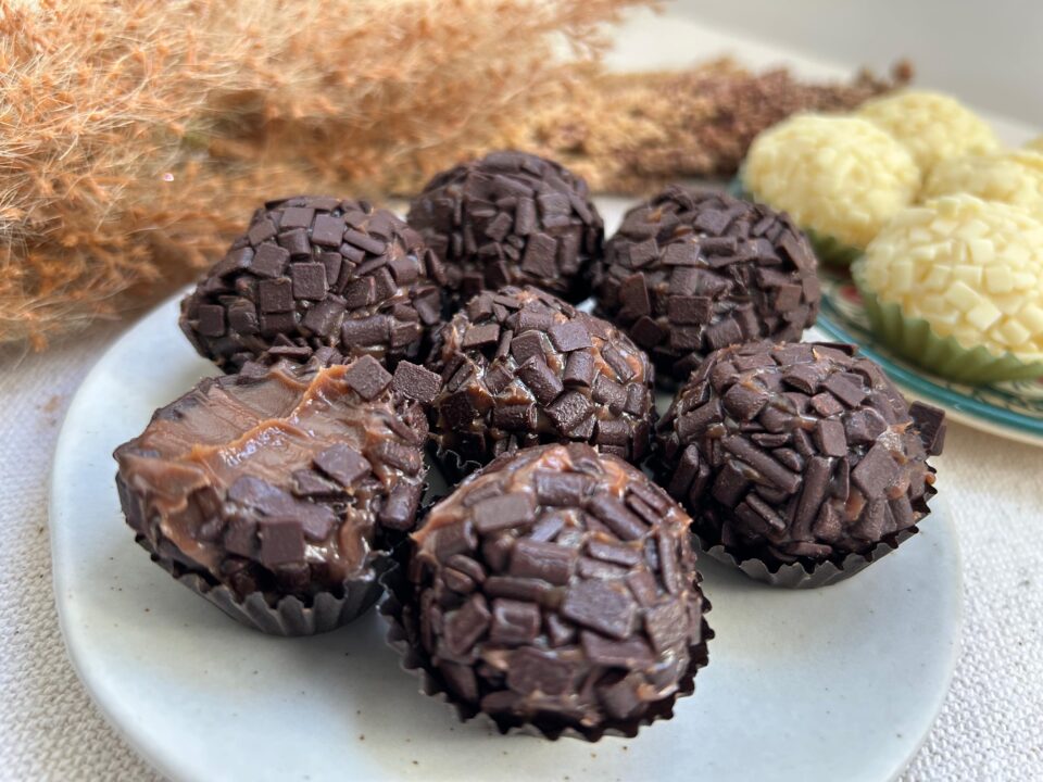 O brigadeiro perfeito existe. Foto: chef Brenda Bourdon