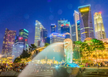 Ilustração de Singapura - Créditos: depositphotos.com / mrsiraphol