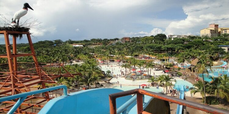 Thermas dos Laranjais, Olímpia  - Créditos: commons.wikimedia.org