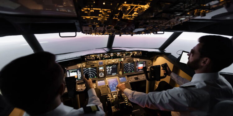 Ilustração da cabine do avião - Créditos: depositphotos.com / HayDmitriy