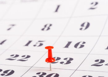 Ilustração de calendário - Créditos: depositphotos.com / EdZbarzhyvetsky