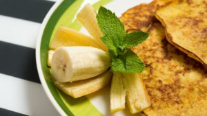 Como fazer panqueca de banana com aveia