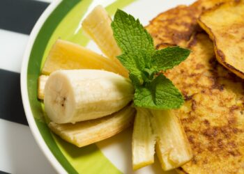 Como fazer panqueca de banana com aveia