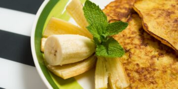 Como fazer panqueca de banana com aveia