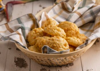 pão de queijo na Air Fryer
