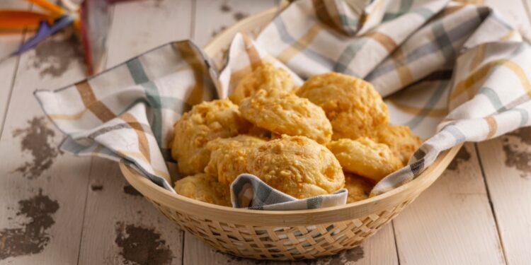 pão de queijo na Air Fryer