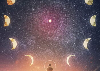 Ilustração de eclipse - Créditos: depositphotos.com / psychoshadow
