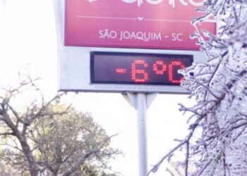 Termômetro em São Joaquim - Créditos: Imagem divulgação Instagram/@buennastudio @turismosaojoaquim @jairsenaph