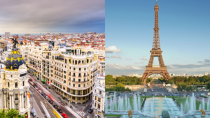 Madrid ou Paris? Qual cidade é mais barata e segura para morar