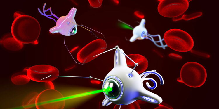 Ilustração de nano robôs - Créditos: depositphotos.com / gorbovoi81