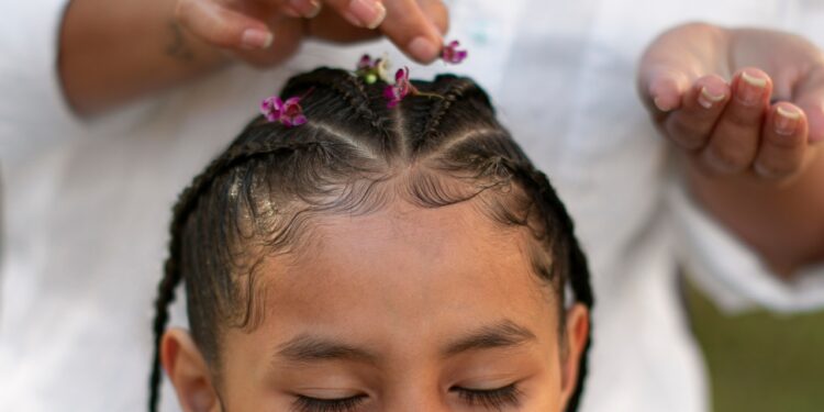 produtos de cabelo para criança