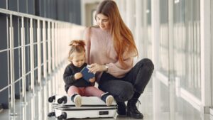 viagem com bebê