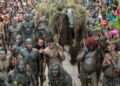 Pessoas na festa da lama - Créditos: depositphotos.com / xura